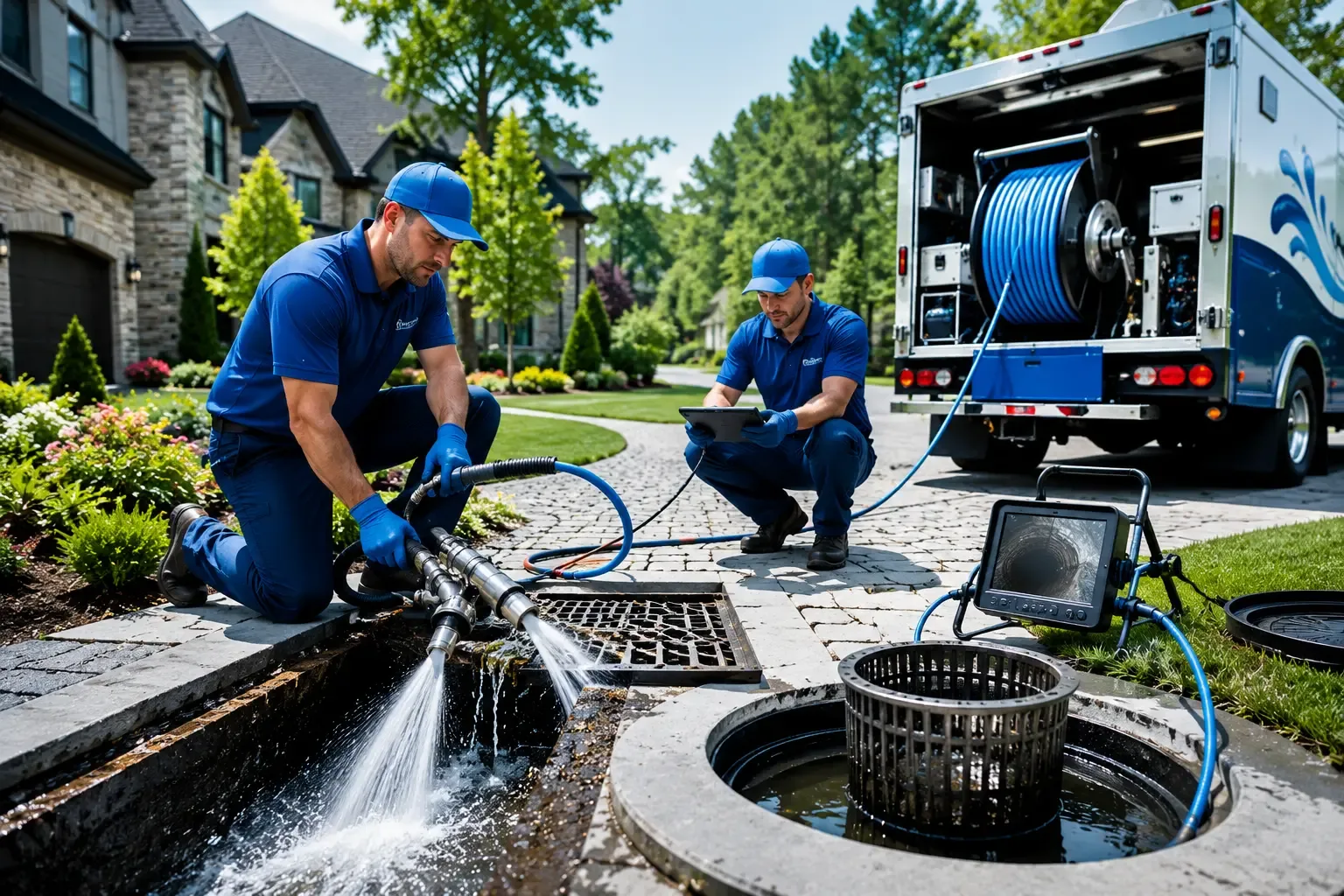 Local outdoor drain cleaning professionals in La Porte, TX