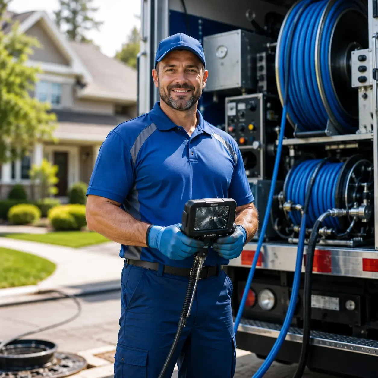 Local outdoor drain cleaning specialists in La Porte, TX